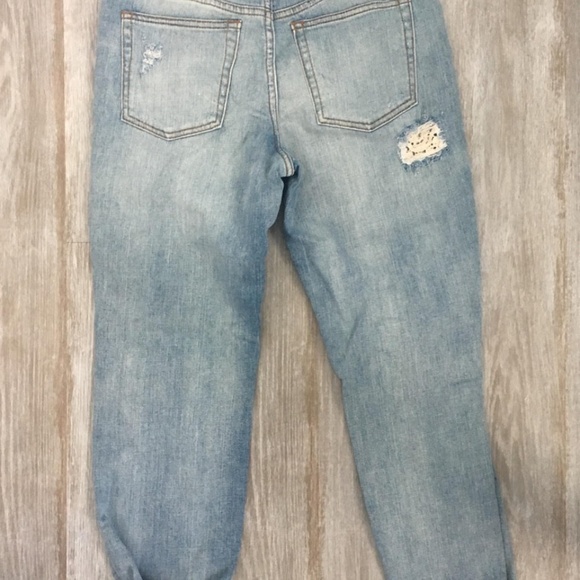 FREE PEOPLE LACEY HI-RISE RAW ANKLE STRETCH JEAN - Picture 6 of 6